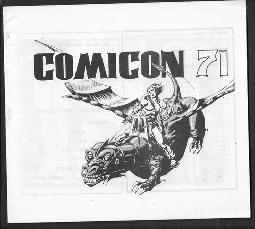 Comicon 4th comic - (1971),