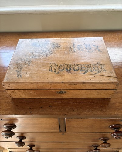 Antique french wooden games - antique,