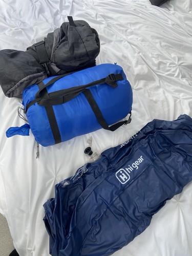 Sleeping bags and - (single),