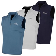 Oscar Jacobson Mens Lockhart Tour Sleeveless Vest Golf Gilet 43% OFF RRP