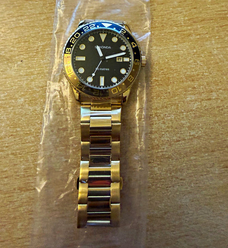 Sekonda men gold tone - sekonda, men’s