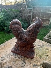 Vintage Ceramic Cockerel Rooster Figurine Ornament Country Farm Farmyard Home