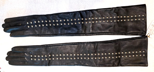 Rare sleek black lambskin - sleek,