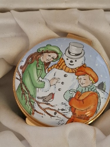 Crummles enamel trinket box - crummles,