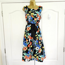 Collection Debenhams dress 16 Floral Prnt Holiday Evening Party Special Occasion