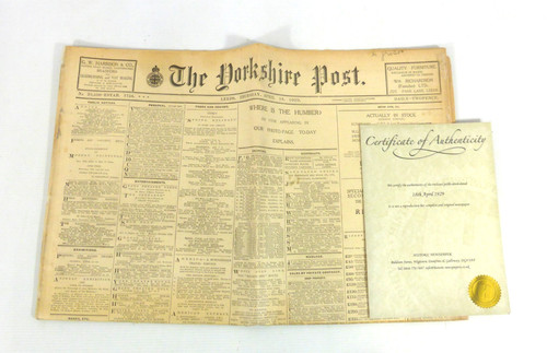 Vintage the yorkshire - yorkshire, post