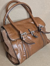 Clarks TAN BROWN LEATHER TOTE