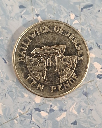 Bailiwick jersey 10p coin - jersey, coin.