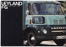 Leyland FG Truck 1974-75 UK Market Sales Brochure 350 420 550