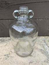 Vintage Glass Demi John Bottle - Large