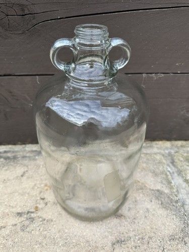 Vintage glass demi - vintage, bottle