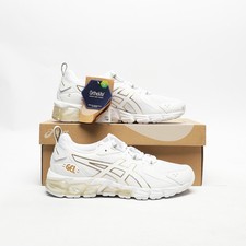 ASICS QUANTUM 180 Women's White/Gold SIZE 5 Trainers