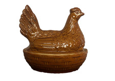 Egg Holder Ceramic Chicken Hen