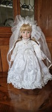 Vintage Bride Porcelian Doll -