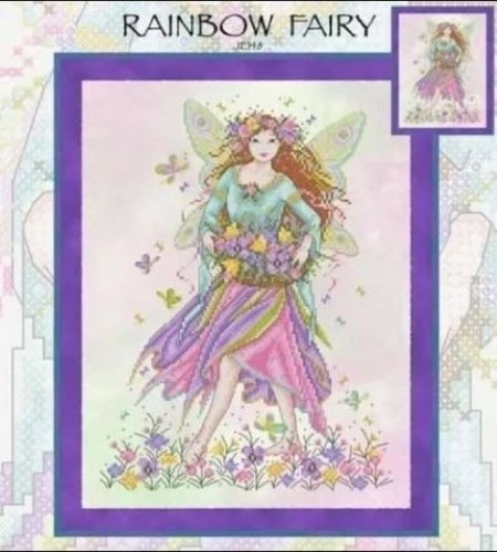 Rainbow springtime fairy - springtime,