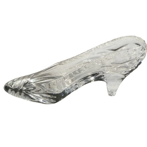 Vintage glass slipper figurine - vintage,
