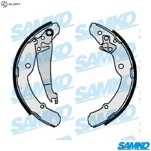 Brake shoe set - brake,