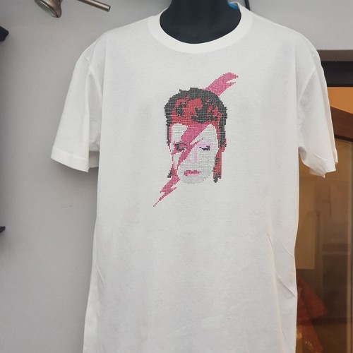David bowie diamante shirt - bowie,