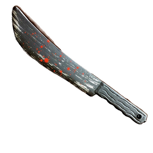 Plastic bloody knife - plastic,