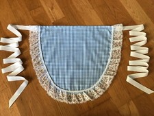 Gingham Waist Apron Pinny - Adult/Child/Toddler - Blue or Red