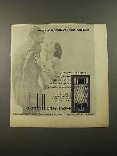 1954 dunhill after shave - after,