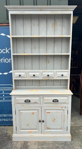Distressed painted pine french - distressed,