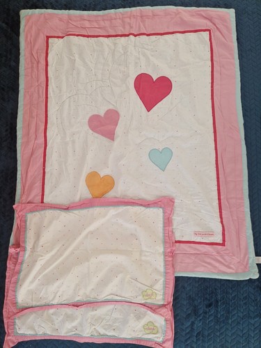 Mothercare cot quilt hearts - mothercare,