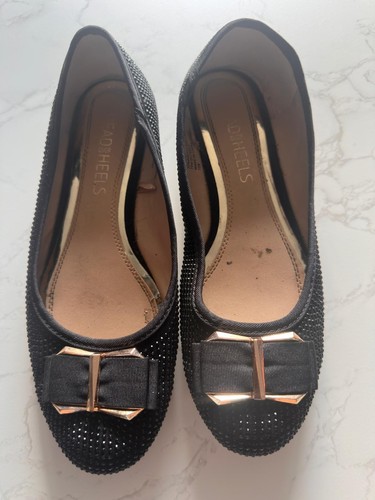Lady heels black diamante - lady,