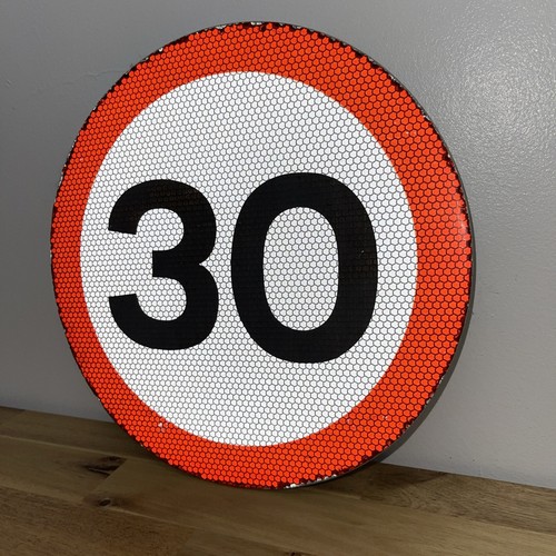 Genuine vintage 30mph road - genuine,