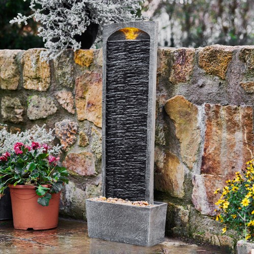 Garden water feature outdoor - water,