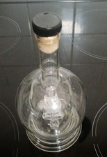 Ship in whiskey bottle empty