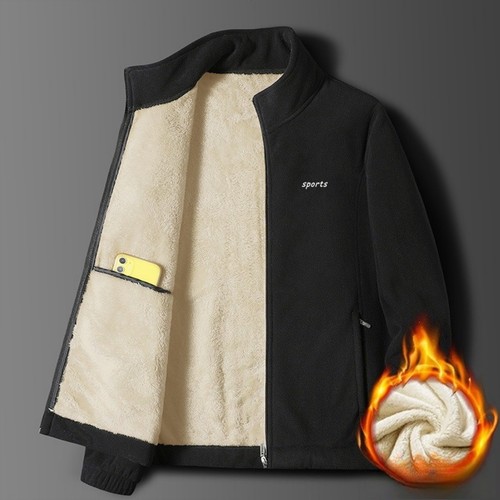 Mens fleece jacket full zip - mens,