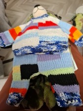 Hand Knitted Teddy Bear