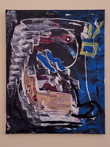 Acrylic painting canvas - on,