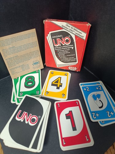 Vintage uno card game - uno,
