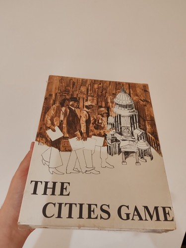 Vintage 1970 the cities game - vintage,