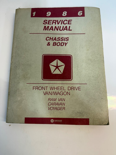 1986 dodge chrysler - 1986, service