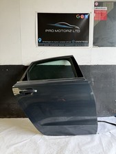 Audi A6 S Line 2.0 TDI 2012-2015 Rear Right Passenger Side Door Blue Saloon