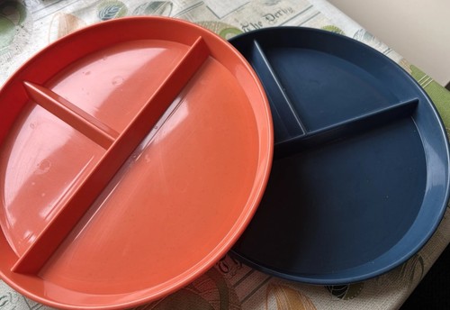 Divided plates for - ,