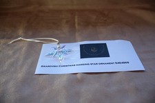  SWAROVSKI CRYSTAL CHRISTMAS STAR ORNAMENT  #5464868
