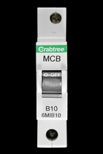 CRABTREE 10 AMP CURVE B 6kA