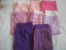 8 PAIRS OF LADIES/WOMENS BRIEFS KNICKERS SIZE M 100% COTTON