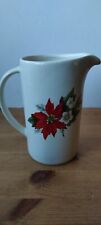 Wade Poinsettia Water Jug /