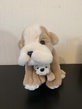 Bulldog dog soft plush toy