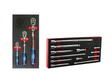 3Pc Extending Ratchet Set With