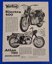 1963 NORTON ELECTRA 400 AND