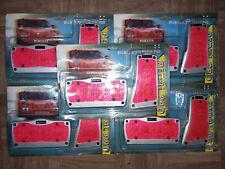 X5 Packs Of Red LED Automatic Car Sport Pedals Pad Covers Set 2 Piece Universal