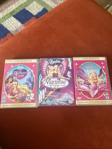 Barbie movie dvds - 3,