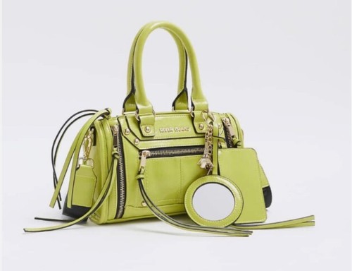 River island green tote - river, cross