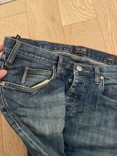 Armani J21 W34 L30 Regular Fit  Blue Jeans. Classic blue denim. A1